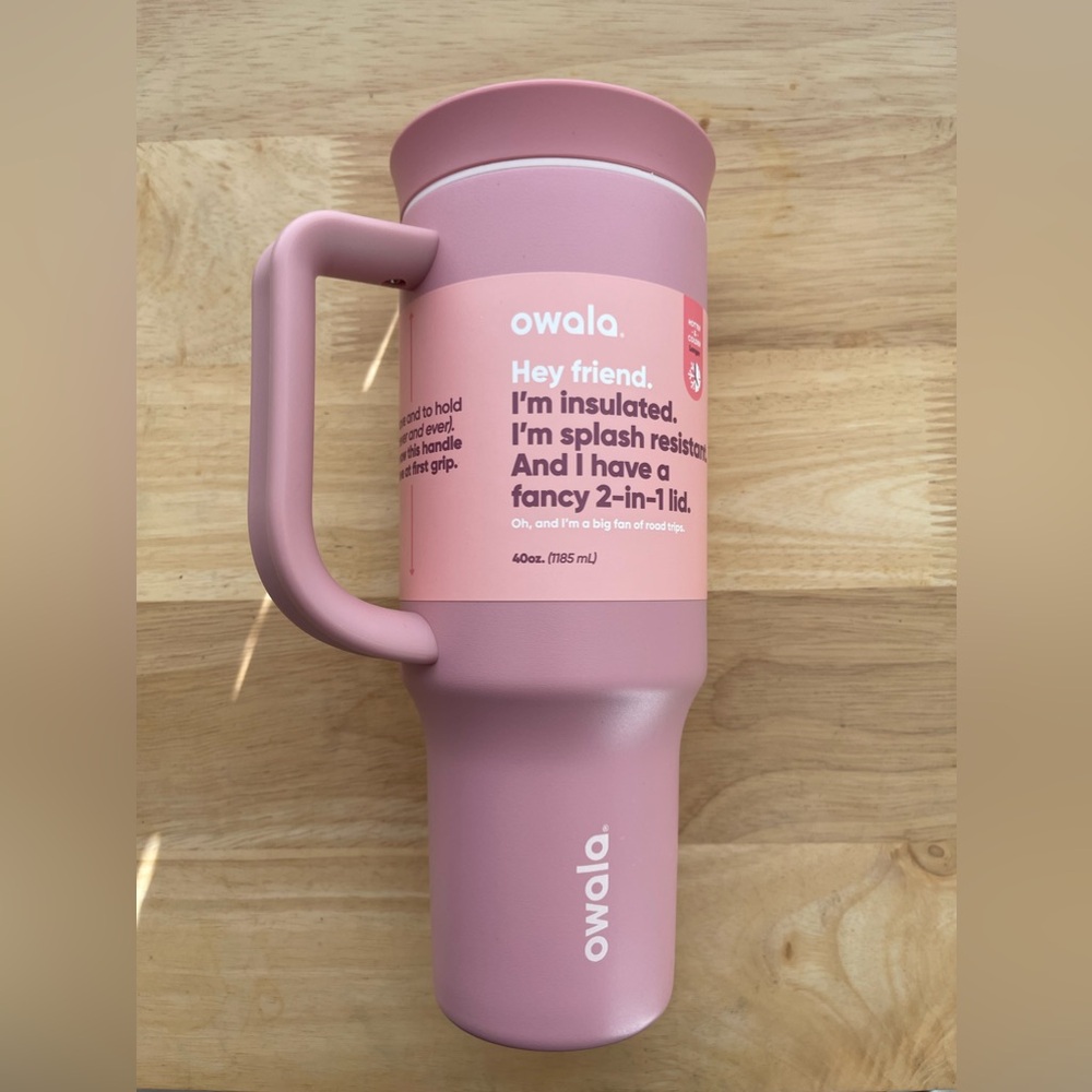 Rosey Dreams 40oz Owala Tumbler